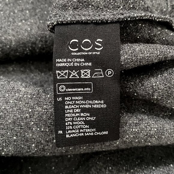 COS gray turtleneck sweater - Picture 3 of 5